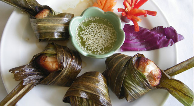 Thai dish at LemonGrass